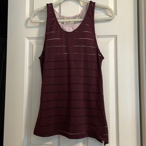 Athleta top and detachable bra.